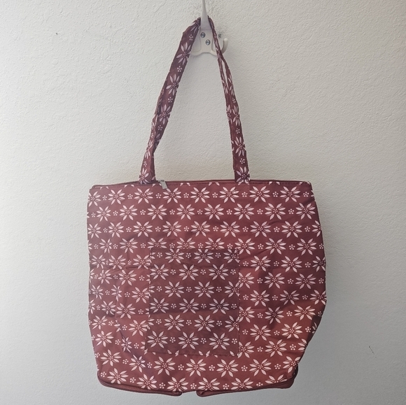 Temptations Handbags - Temptations Seasonal Raspberry Pattern Insulated Tote Bag